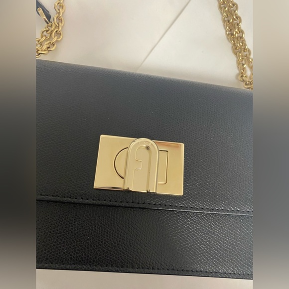 SOLD Furla 1927 Crossbody Mini Nero Bag *NEW* - Picture 4 of 13